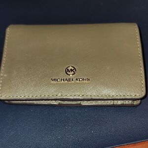 Michael Kors Olive Green Wallet